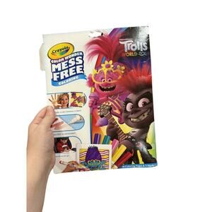 Crayola Trolls Mess free coloring